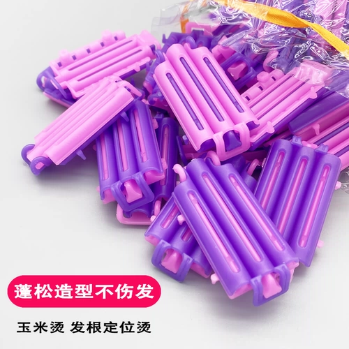 Холодная завивка, невидимая заколка для волос, кукурузный чай, придает объем