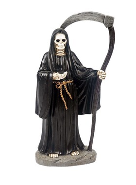 跨境跨境新品欧美收割者死神雕像树脂工艺品花园桌面装饰摆件死神