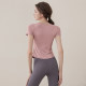 VOJ Yoga Wear Sports Short Sleeve Women's Running Fitness Wear