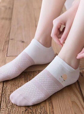 袜子浅口低帮短袜短筒运动舒适时尚可爱透气短袜时尚女短袜女袜