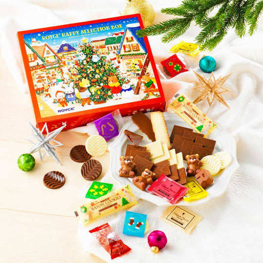 【圣诞限定,盲盒礼物】Royce巧克力倒数日历圣诞礼盒送小孩送女友