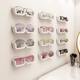 Glasses frame display frame glasses storage frame bathroom bedside anti-pressure wall hanging sunglasses sunglasses display props simple