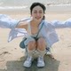 Wang Junkai's same style camel women's shoes 2025 spring and summer ugly shoes mesh sports outdoor hiking shoes