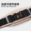 Camel outdoor running multi-functional sports waist bag crossbody bag men and women large capacity morning jogging fitness equipment chest bag