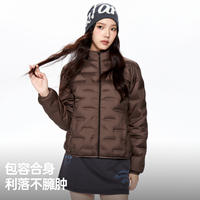 骆驼轻薄鹅绒服女装2026冬季新款