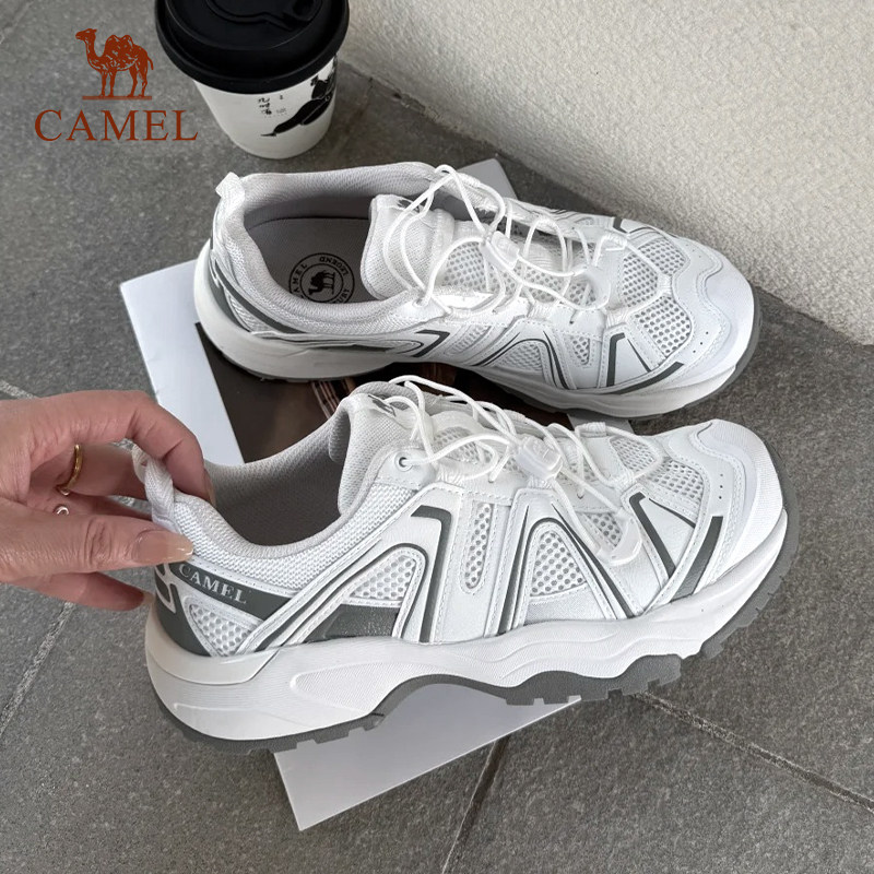 【骆驼城野3代】休闲运动鞋女2026春季新款防滑户外徒步登山鞋子