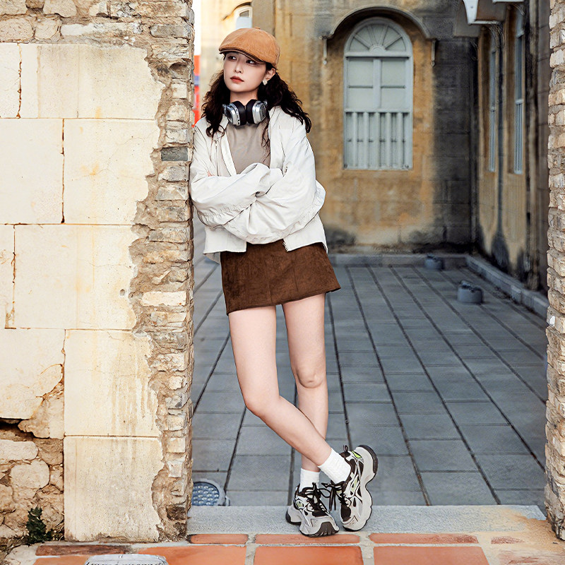 骆驼女鞋2026春季新款复古老爹鞋女厚底增高鞋女款轻便休闲运动鞋,淘宝优惠券,粉丝福利购,淘宝优惠卷