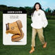 Cushioning and Wear-Resistant 4CM Height Increased Light Water-Repellent Rhubarb Boots