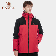 куртка 骆驼冲锋衣男女三合一 2022秋冬新款潮牌外套防风防水户外登山服