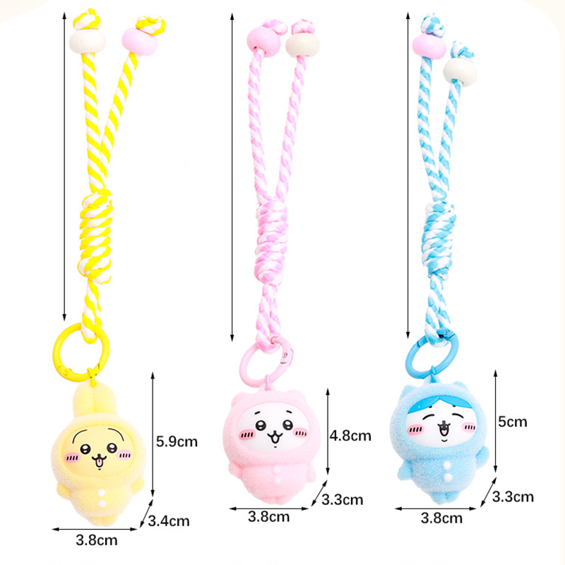 可爱植绒吉伊卡哇钥匙扣小挂件小八公仔书包钥匙链挂件娃娃机玩具,淘宝优惠券,粉丝福利购,淘宝优惠卷