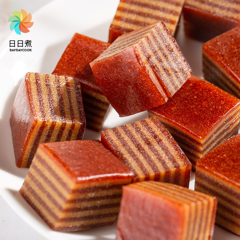 日日煮山楂布丁散装开胃儿童果丹皮 daydaycook山楂类制品