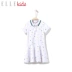 ELLE Kids quần áo trẻ em cho bé gái mùa hè 2019 mới váy trẻ em POLO thời trang váy - Váy chân váy trẻ em Váy