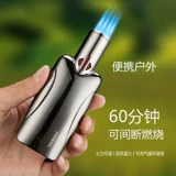 Пешеходные пистолеты сварной сигара зажигает, примерка прямая растовка прямой спрей с ветропроницаемым пистолетом на открытом воздухе.