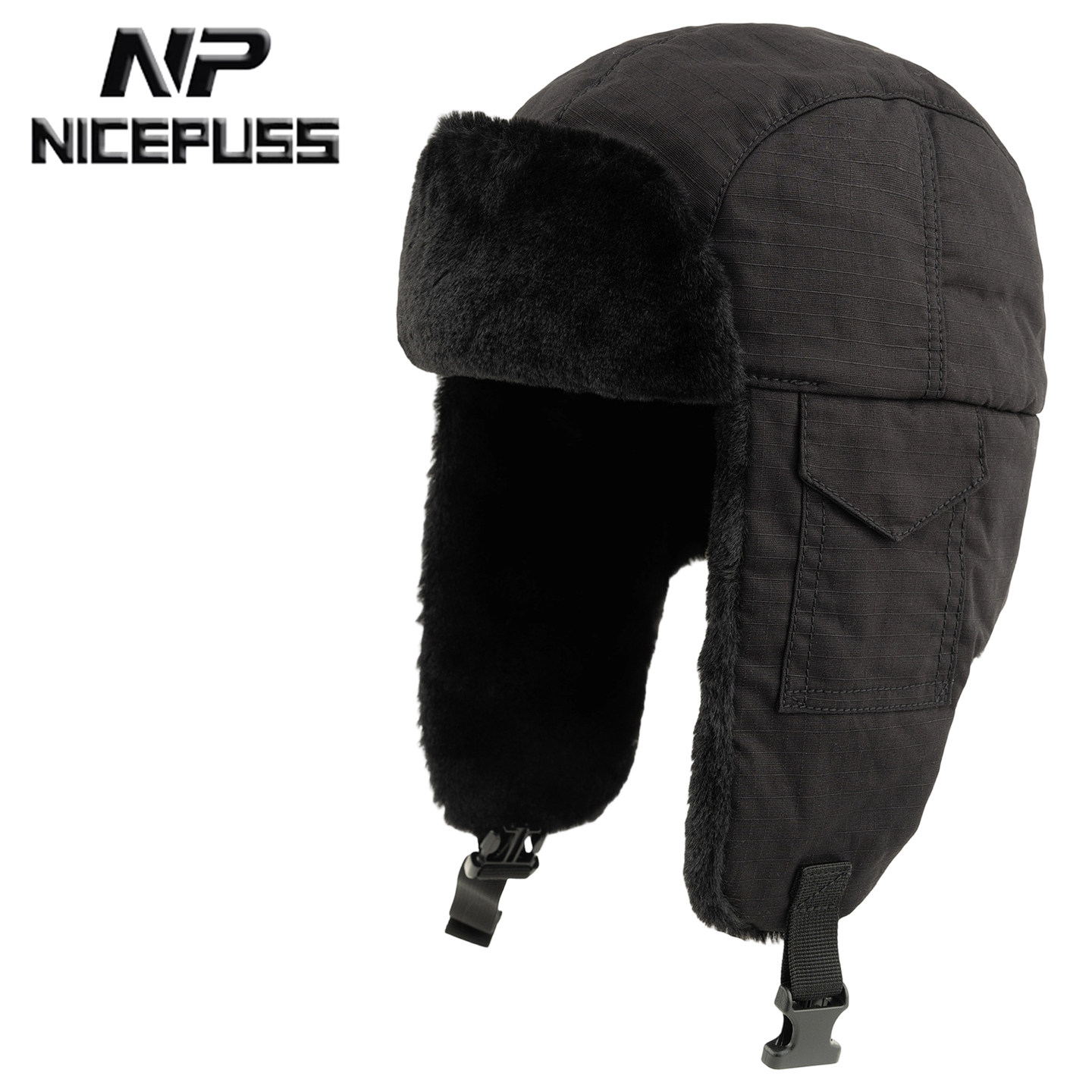 NP帽子男冬季保暖护耳防寒帽东北防水雷锋帽女款加绒加厚防风冬帽,淘宝优惠券,粉丝福利购,淘宝优惠卷