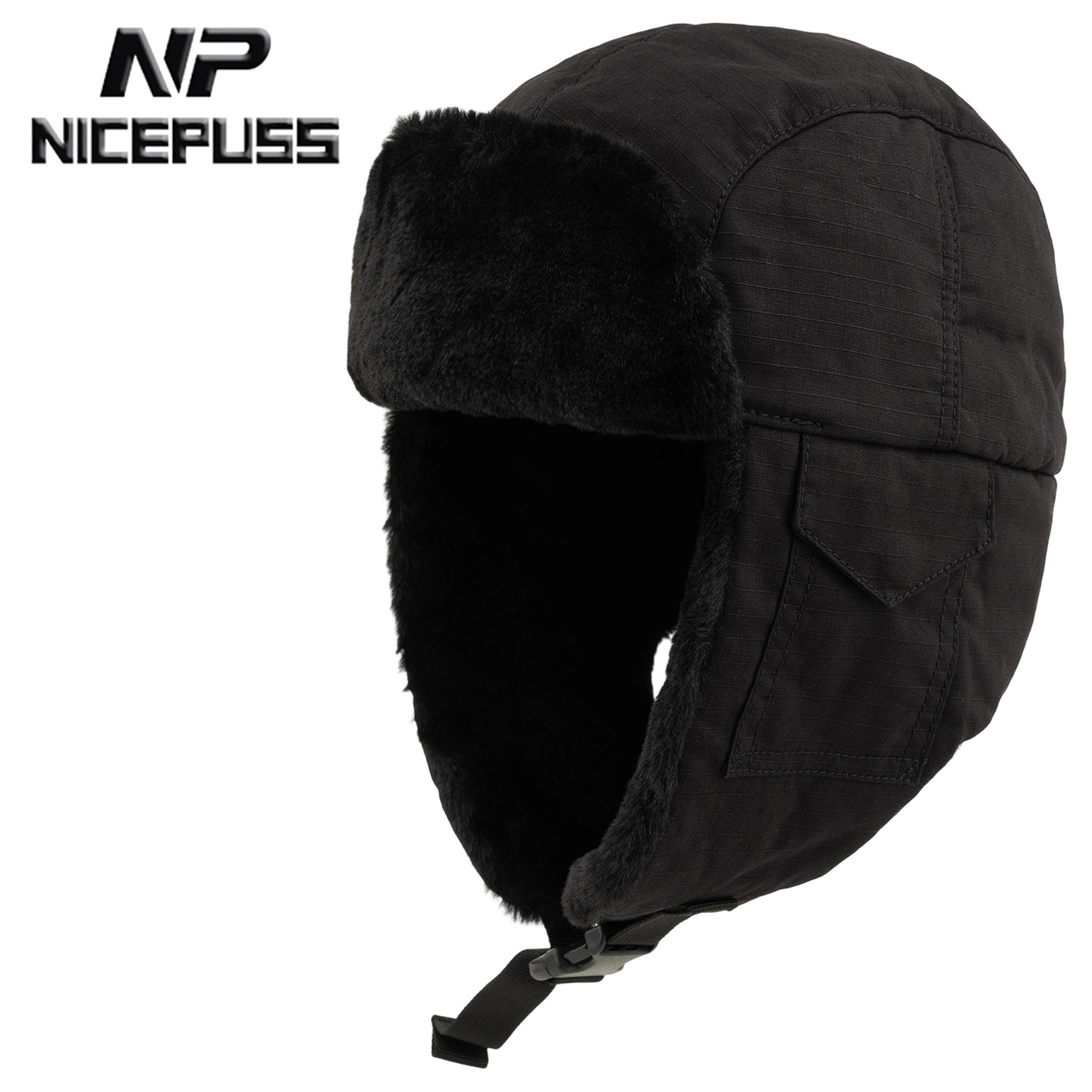 NP帽子男冬季保暖护耳防寒帽东北防水雷锋帽女款加绒加厚防风冬帽,淘宝优惠券,粉丝福利购,淘宝优惠卷