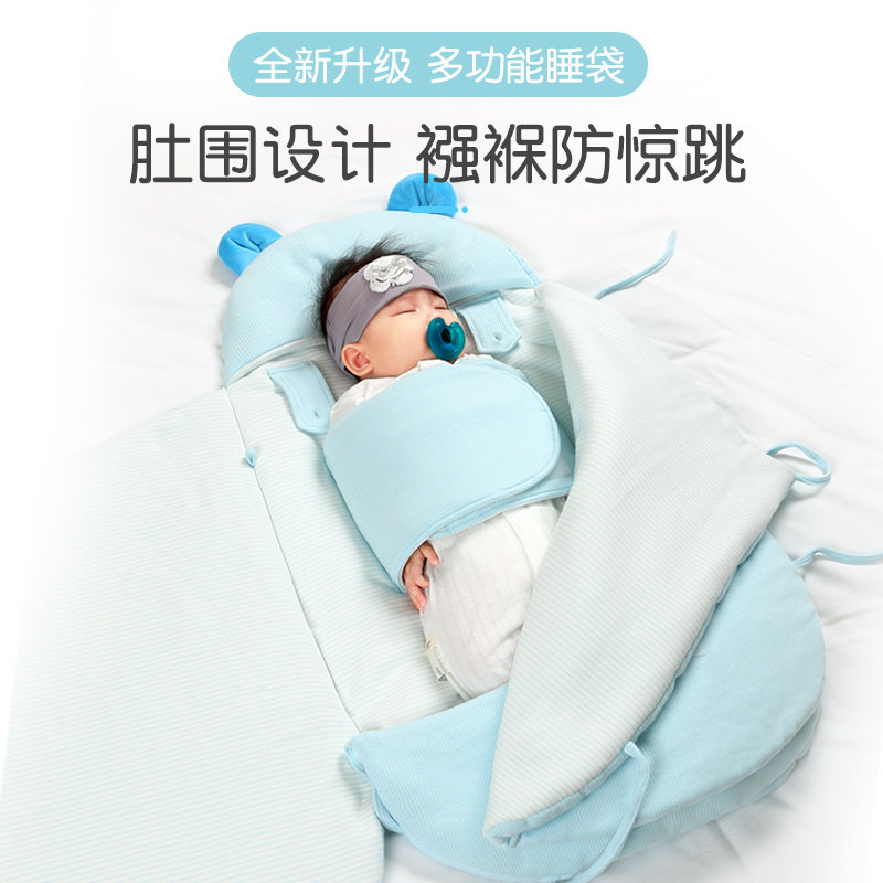 新生儿包被纯棉春秋冬季用品抱被 丸丫婴童抱被/抱毯