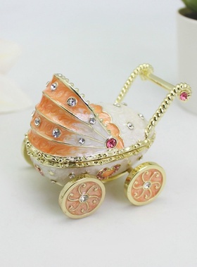 欧式风合金首饰盒珠宝工艺礼品