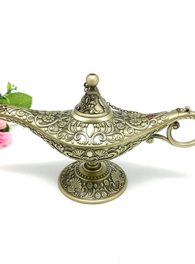 工艺礼品锌合金摆件阿拉丁神灯