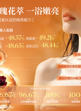阿芙众神鎏金香氛沐浴露玫瑰持久留香焕亮保湿沐浴乳液精油女官方