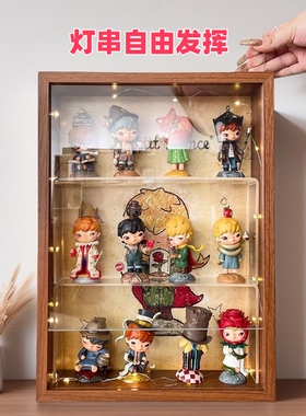 抽拉玻璃泡泡玛特小野小王子展示