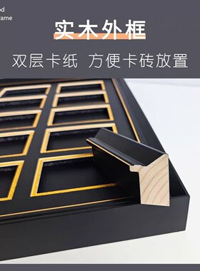 宝可梦30周年皮卡丘卡牌装裱收藏