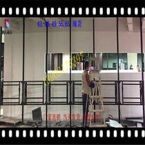 Square display splicing screen hydraulic front maintenance telescopic bracket hanging wall wall-mounted bracket can customize 464955 inch frame