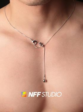 爱心扣蛇骨链通用通体钛钢