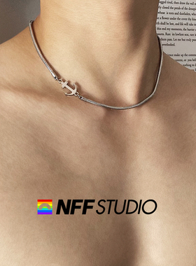 NFF钛钢锁骨链情侣高级感项链