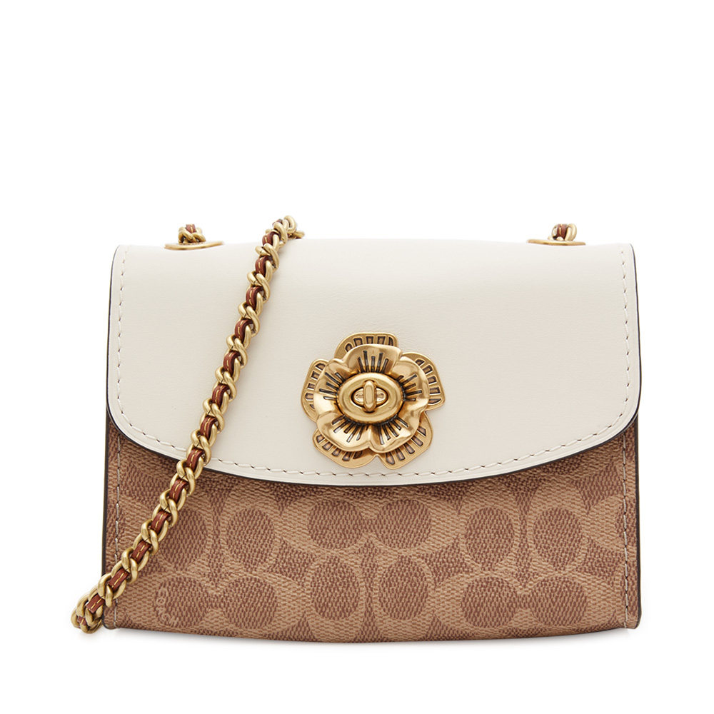 coach /蔻驰多色皮革经典款单肩包 魅力惠买手折扣直营女士包袋