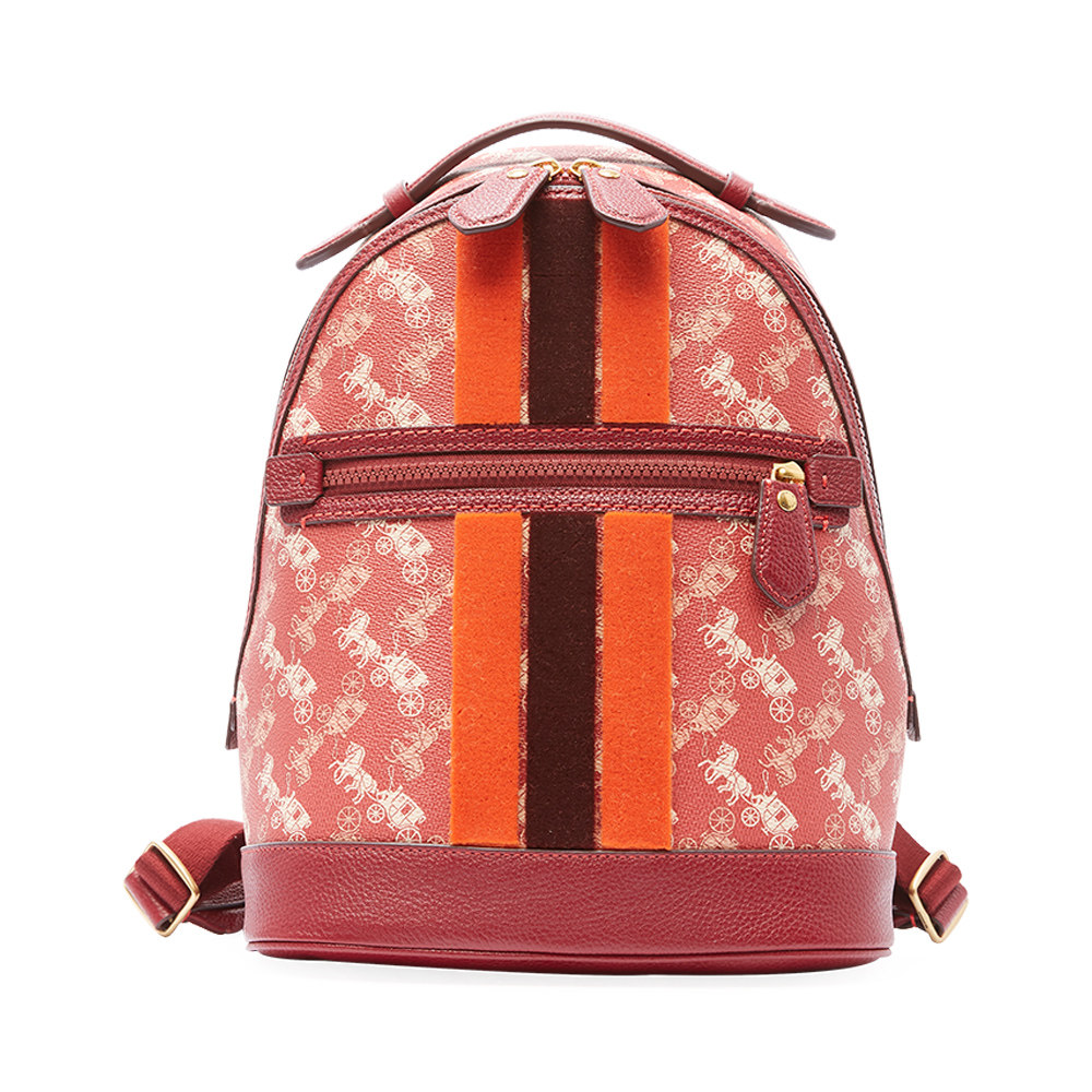 coach /蔻驰2020春夏红色双肩包 天猫奢品直营双肩背包