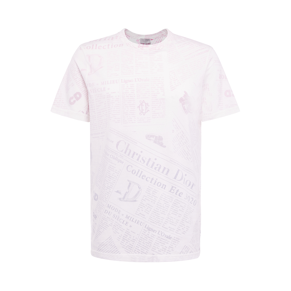 dior homme2020春夏浅粉紫色t恤 天猫奢品直营T恤