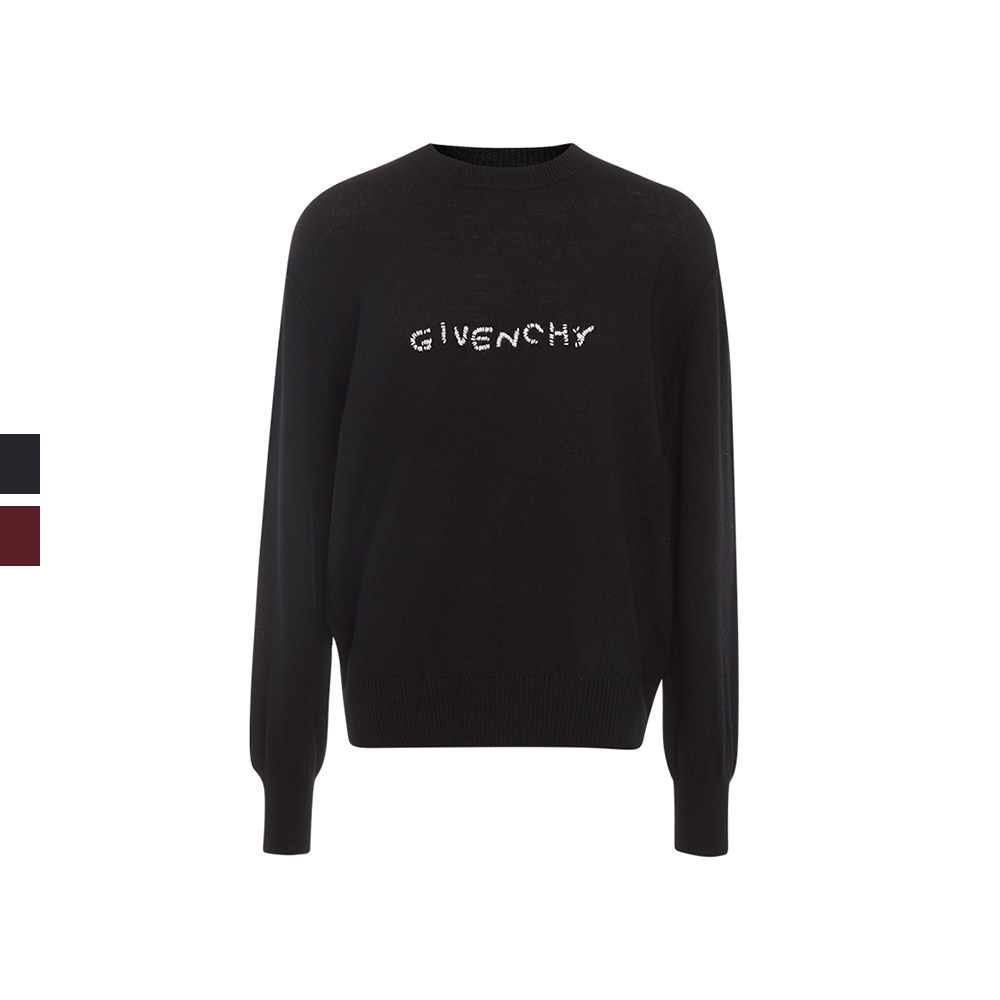 givenchy /纪梵希多色字母刺绣圆领 天猫奢品直营针织衫/毛衣