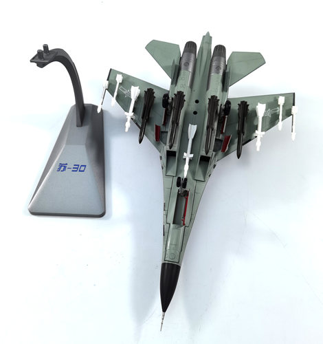 创秦1:72苏30战斗机飞机模型合金 su30战斗轰炸机成品苏-30MKK - 图2