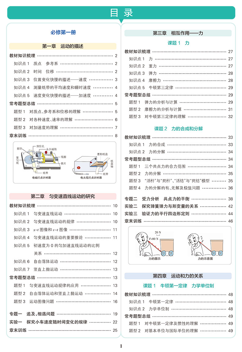 新教材2024版学霸提分笔记高中物理必修一二三选择性必修高中物理教材全解基础知识手册大全清单高考真题解读单元训练思维导图-图0