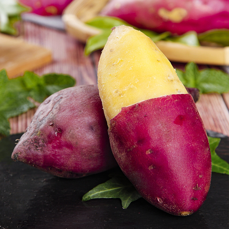 正宗海南澄迈富硒桥头地瓜新鲜农家辅食板栗红薯现挖番薯顺丰礼盒