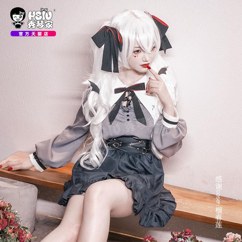 葛叶性转cosplay服装女裙虚拟偶像Vtuber彩虹社2434sanya-图2