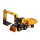 Construction truck toy boy excavator transporter spray