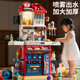 Children's play house kitchen toy set large tableware
