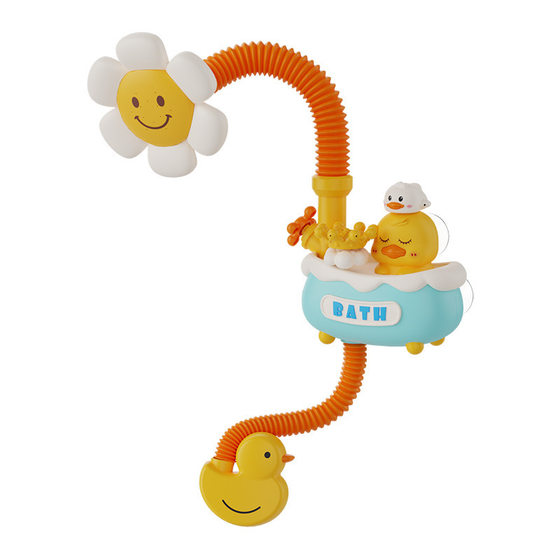 Shower spray set bath baby bath toys
