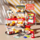 Playhouse Kitchen Toy Kids Burger Shop