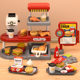 Playhouse Kitchen Toy Kids Burger Shop