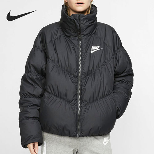 Nike/耐克正品 冬季新款SPORTSWEAR女子休闲夹克羽绒服BV2880 - 图0