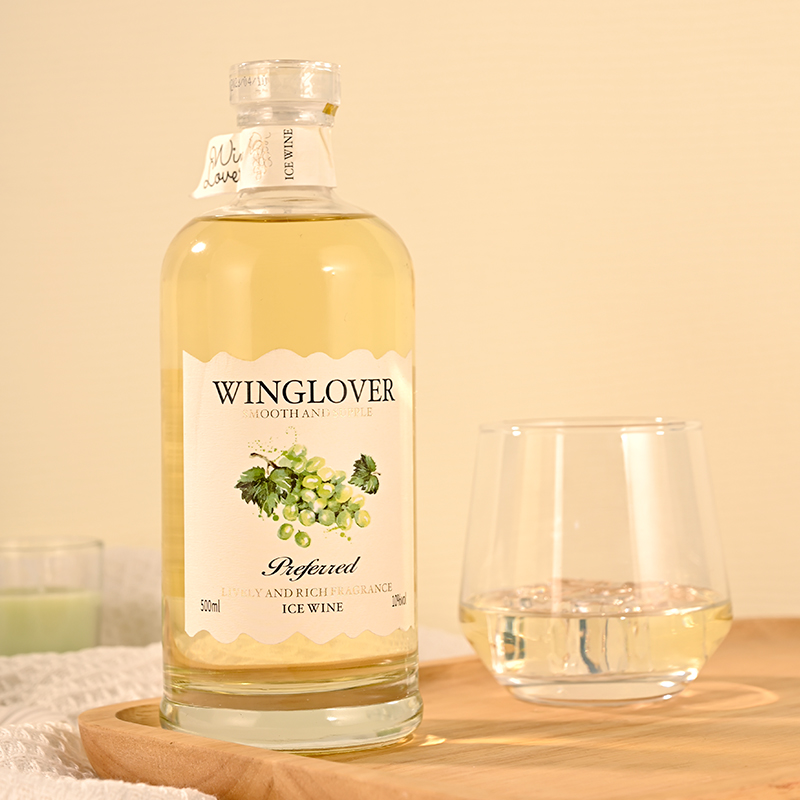 WinGlover威代尔冰酒ICEWINE低度微醺晚安酒晚收甜型冰白葡萄酒 - 图2