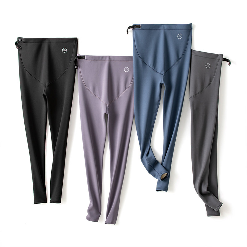 孕妇打底裤秋季托腹外穿芭比鲨鱼皮 慕翘孕妇打底裤