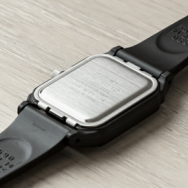 卡西欧手表女casio LQ-142-7E 小黑表学生考试简约小方块防水女表 - 图1