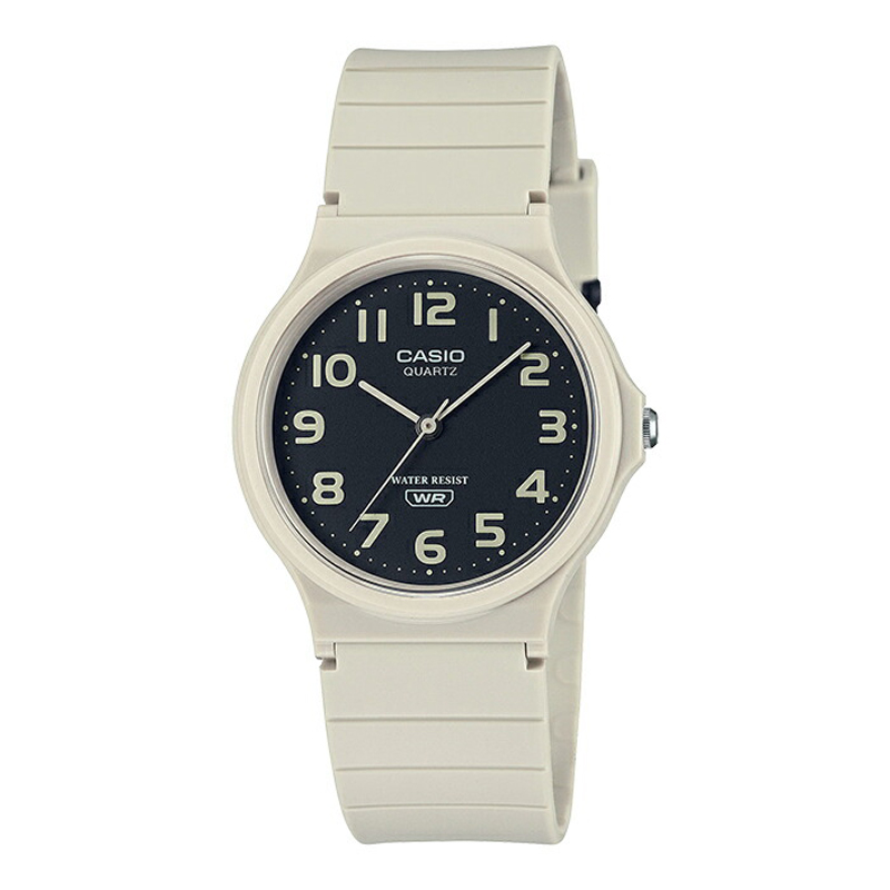 卡西欧CASIO MQ-24UC-8B新款白色学生考试防水静间小黑表儿童手表 - 图3