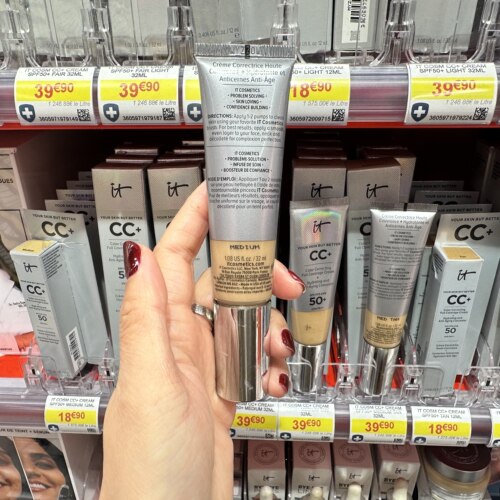 BC法国直邮 IT COSMETICS依科美 经典遮瑕款小银管CC霜粉底液32ml - 图0