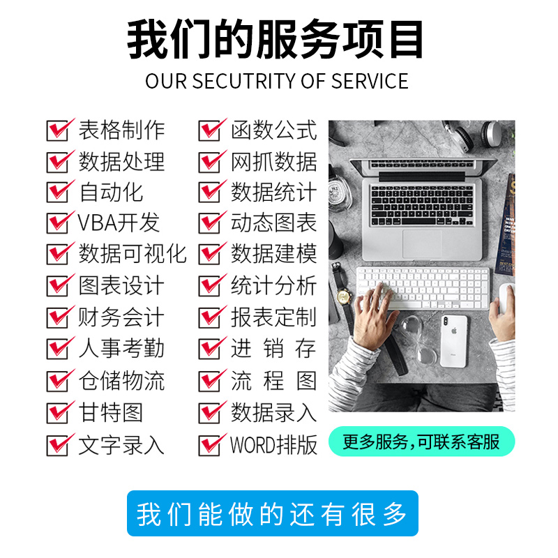 Excel表格制作代做VBA定做定制软件网页程序设计公式数据批量处理 - 图1