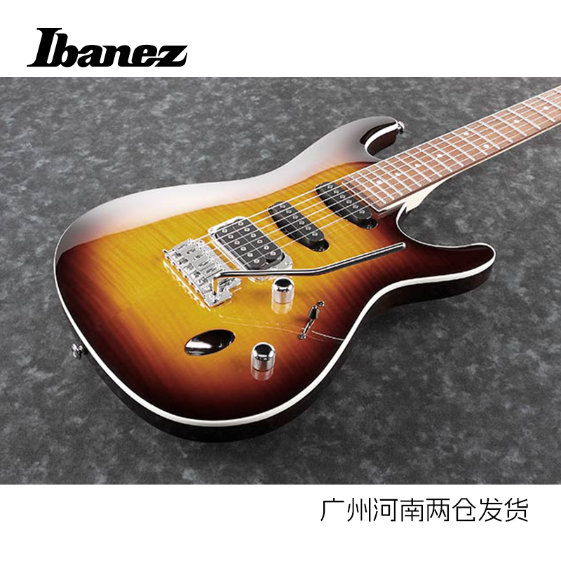 正品ibanez依班娜小双摇套装电吉他 ibanez红旗吉他-电吉他
