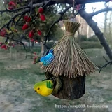 Сухая трава кора Моделирование птичьего гнездо птичьего гнезда сухой трава сарай